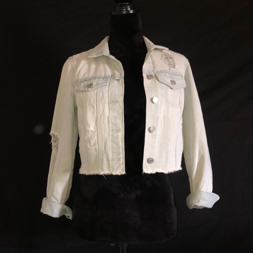 Light Colored Jean Jacket